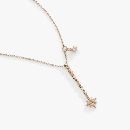 Harry Potter Hermione Wand Necklace with Crystal