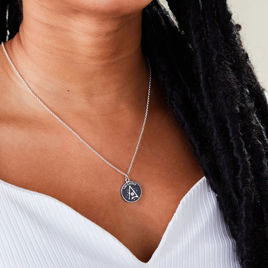 Harry Potter Incendio adjustable necklace by ALEX AND ANI, silver-tone with round charms on Tampa Home & Garden Store