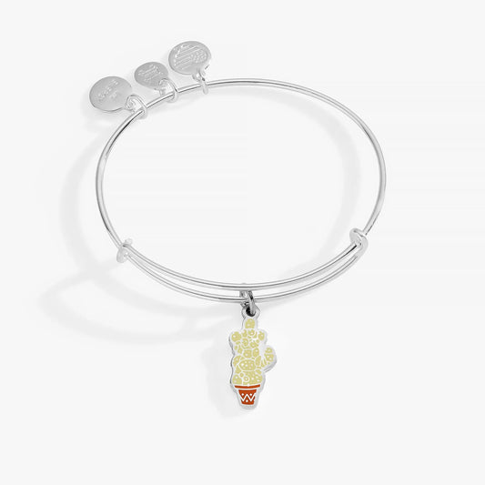 Bracelet Neville Mimbulus Mimbletonia cactus charm, silver-tone bangle by ALEX AND ANI on Tampa Home & Garden Store