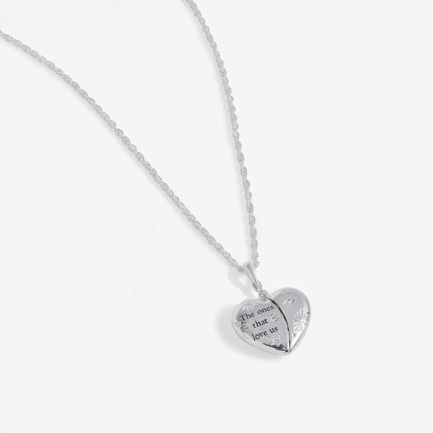 Harry Potter The Ones That Love Us locket necklace, silver-tone heart pendant by ALEX AND ANI on Tampa Home & Garden Store