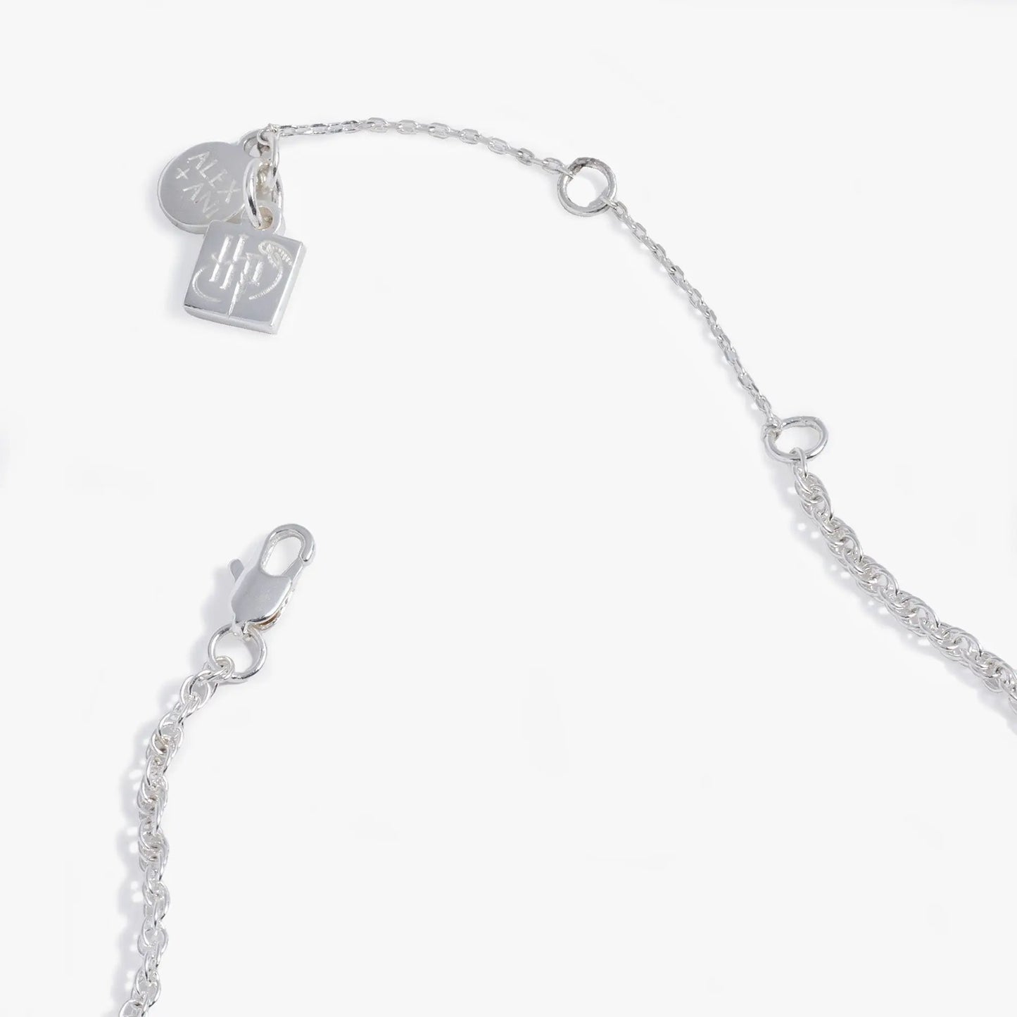 Harry Potter locket necklace by Alex and Ani with round tag and square charm on silver chain on Tampa Home & Garden Store