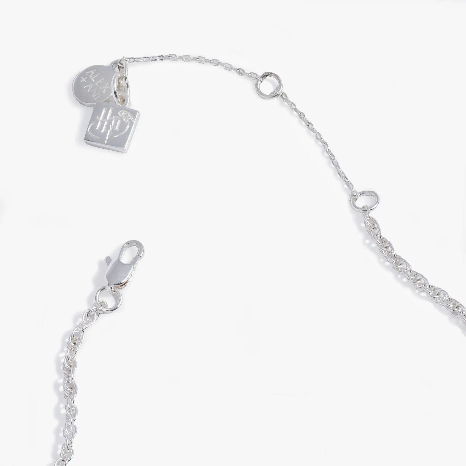 Harry Potter locket necklace by Alex and Ani with round tag and square charm on silver chain on Tampa Home & Garden Store