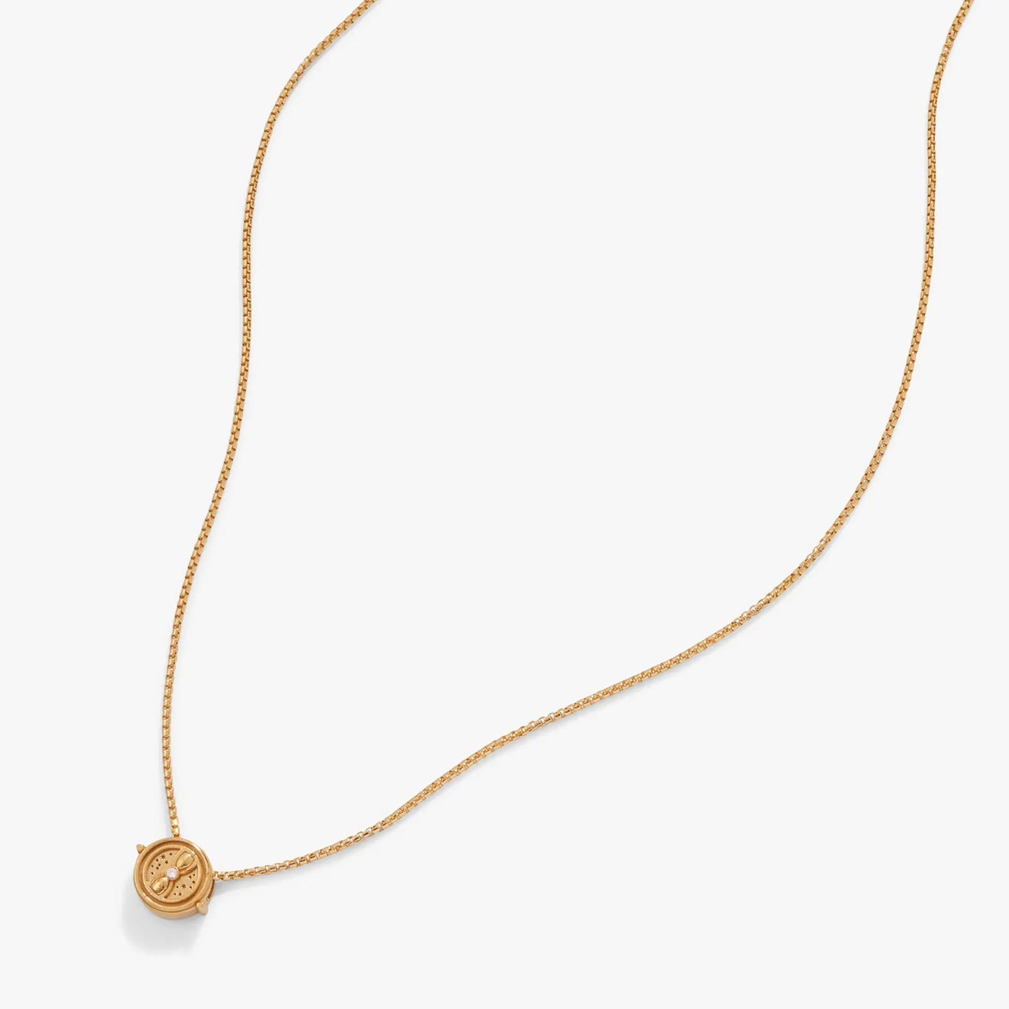Harry Potter Time Turner Necklace Gold Charm