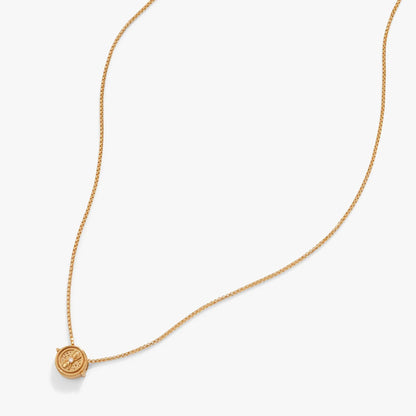 Harry Potter Time Turner Necklace Gold Charm