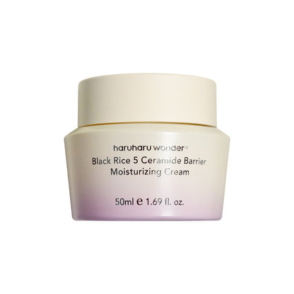 Cream haruharu wonder Black Rice 5 Ceramide Barrier Moisturizing Cream, 50ml beige jar on Tampa Home & Garden Store