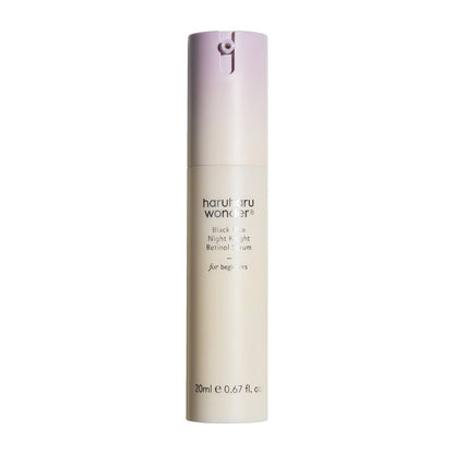 Haruharu Wonder Black Rice Night Knight Retinol Serum bottle, pink gradient 20ml on Tampa Home & Garden Store