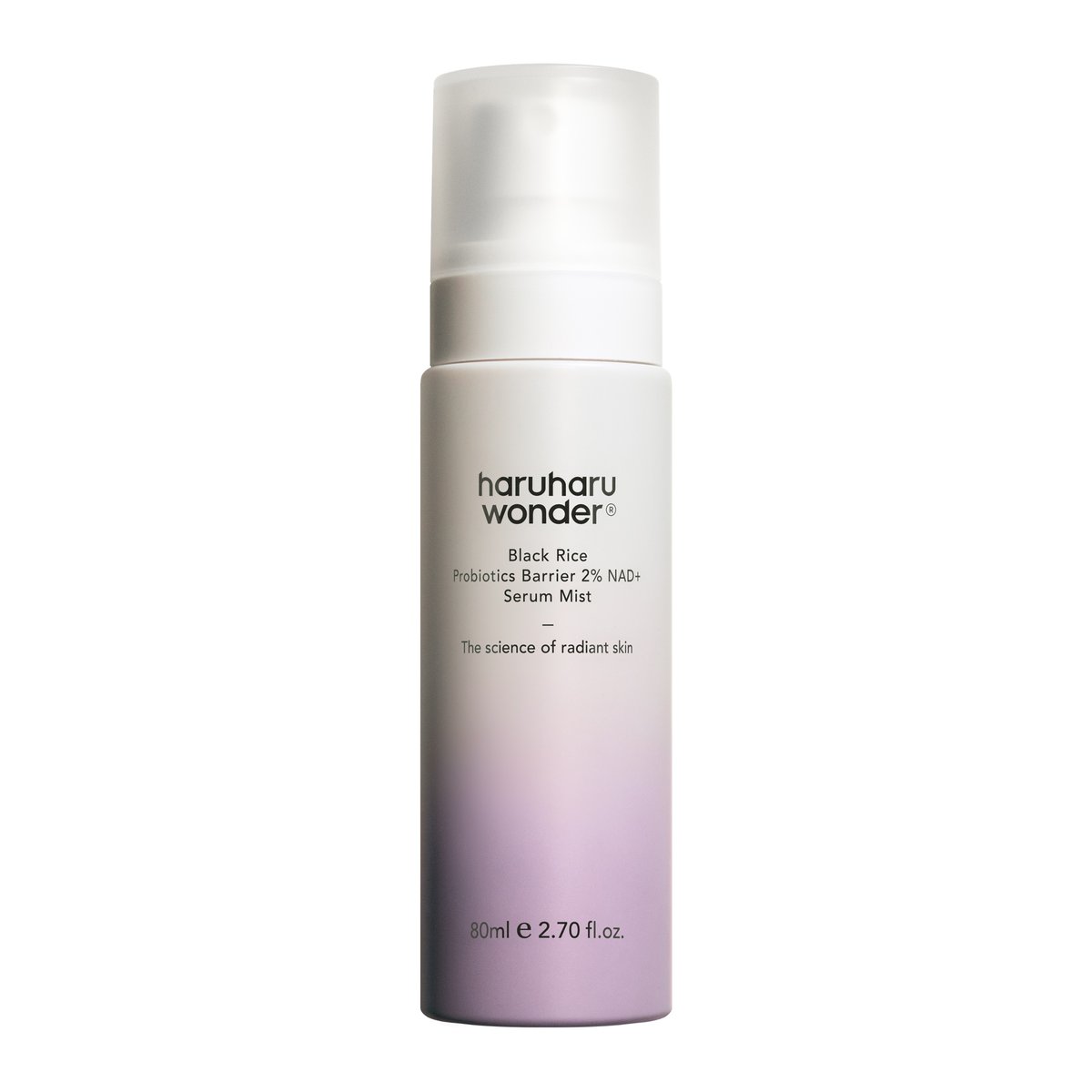 haruharu wonder Serum Mist Black Rice Probiotics Barrier 2% NAD+ 80ml Seoulia on Tampa Home & Garden Store