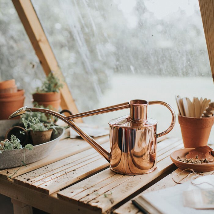 Small Haws Rowley Ripple Watering Can | 2 pint