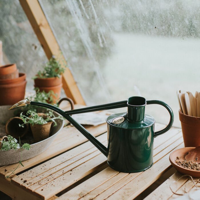 Small Haws Rowley Ripple Watering Can | 2 pint - Tampa soil911.com