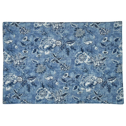 Mantel individual floral chinois