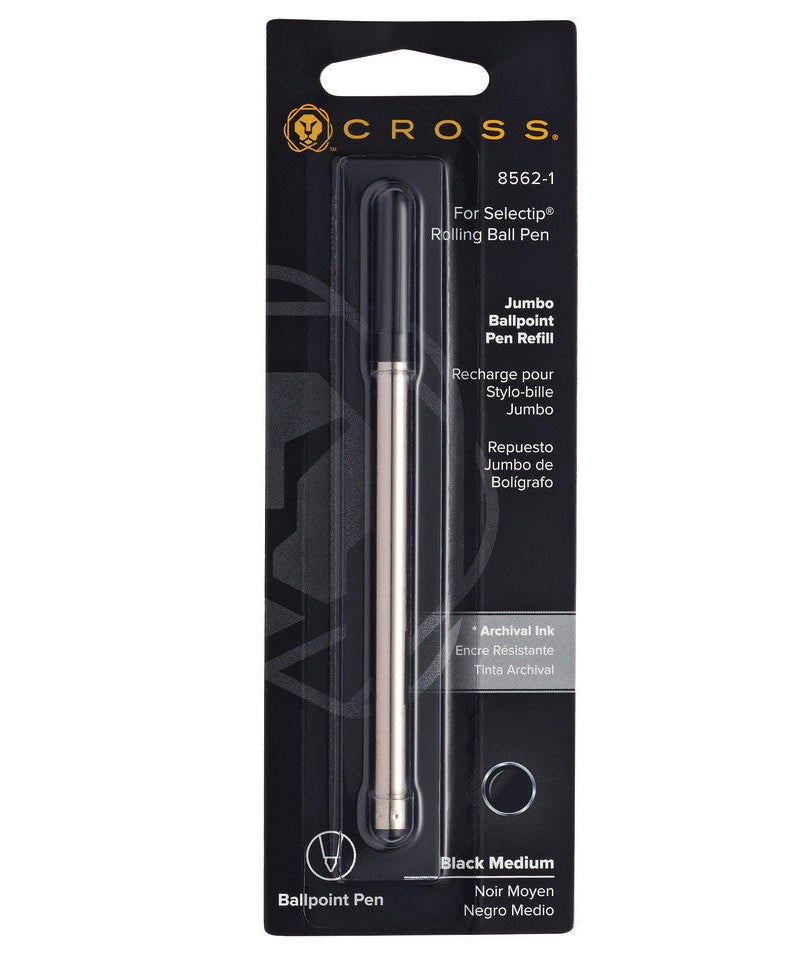 A.T. Cross Selectip Jumbo Ballpoint Pen Refill Black Medium single pack on Tampa Home & Garden Store