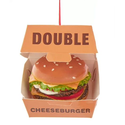 Double  Cheeseburger Ornament - Tampa Home & Garden Store