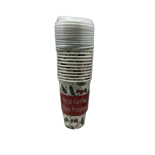 Tasses chaudes des Fêtes - D'abord le café, ensuite les cadeaux