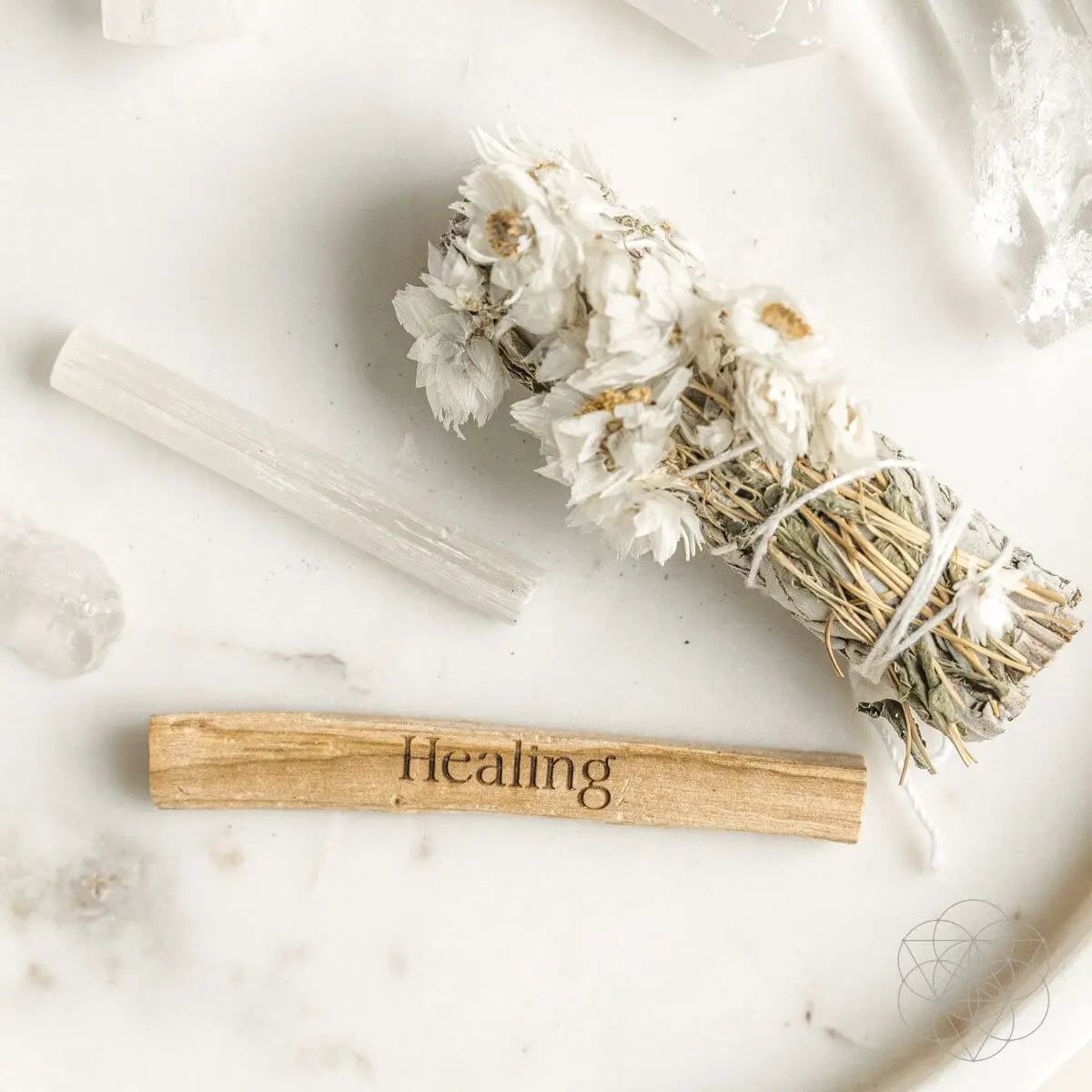 Heal My Heart - Holistic Healing Smudge Kit (5 pieces) - Tampa Home & Garden Store