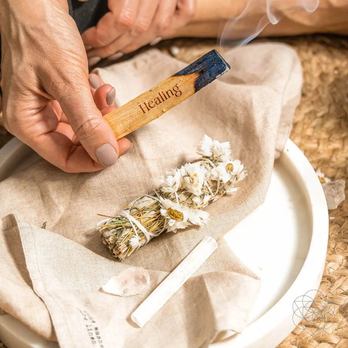 Heal My Heart - Holistic Healing Smudge Kit (5 pieces) - Tampa Home & Garden Store