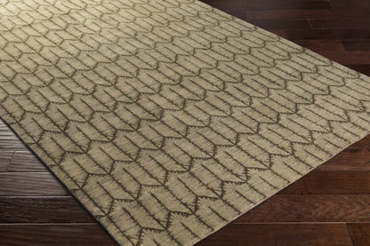 Hennessey Area Carpet rug beige geometric pattern by Boutique Rugs on Tampa Home & Garden Store