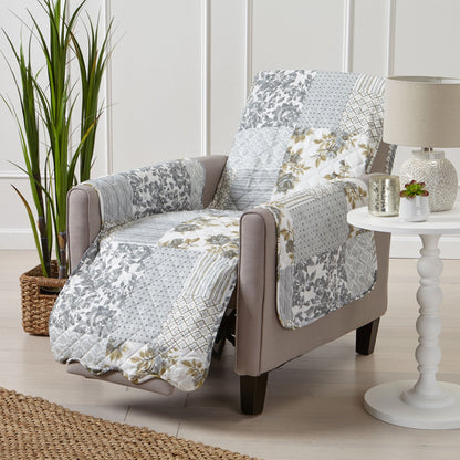 Reversible Floral Patchwork Furniture Cover