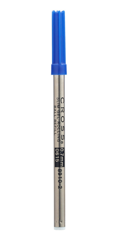 Cross Slim Gel Rollerball Pen Refill blue 0.7mm single pack on Tampa Home & Garden Store