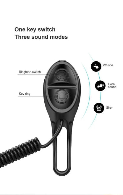 Waterproof Electric Bike Horn With Usb Charging