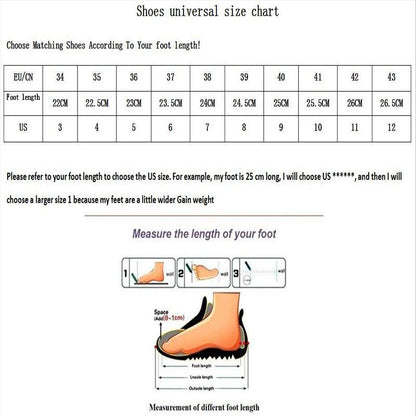 Stevvex sneakers size chart and foot-length measurement guide for EU/US sizing on Tampa Home & Garden Store