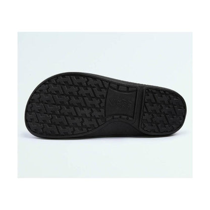 Slipper sole Stevvex, non-slip waterproof, black textured tread outsole on Tampa Home & Garden Store