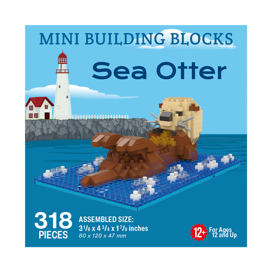 Mini Building Blocks - Sea Otter