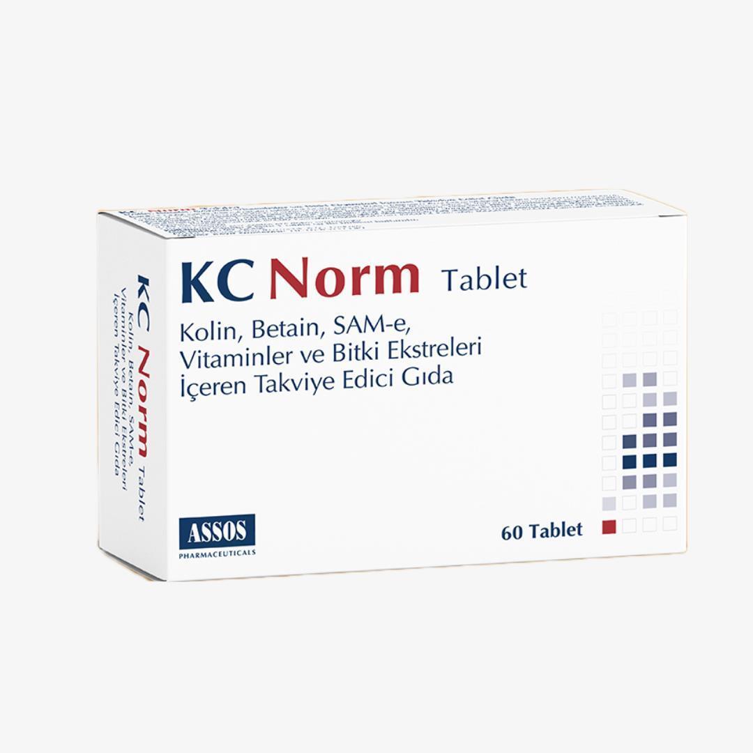 KC Norm Tablet vitamin supplement box white with blue and red logo 60 tablets Beauty Care Bag on Tampa Home & Garden Store