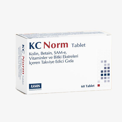 KC Norm Tablet vitamin supplement box white with blue and red logo 60 tablets Beauty Care Bag on Tampa Home & Garden Store