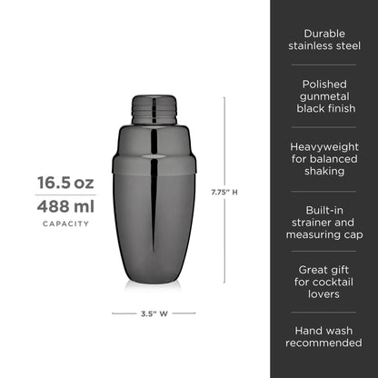 Warren Heavyweight Cocktail Shaker and Tin