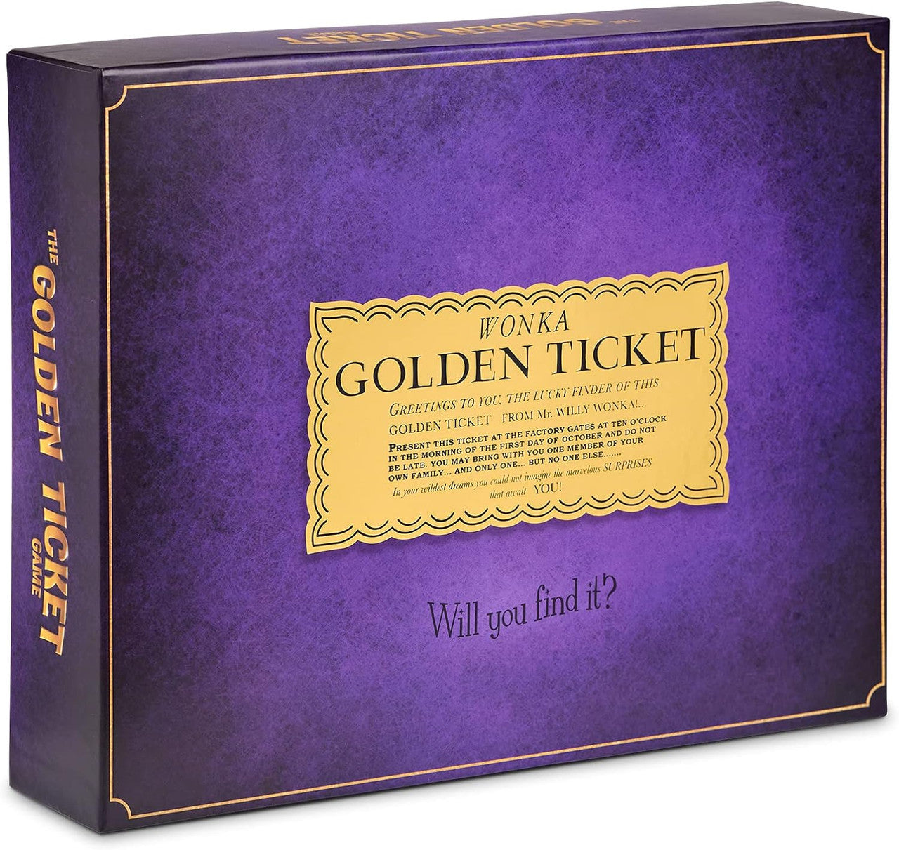 Le jeu de société Le Ticket d'Or de Willy Wonka