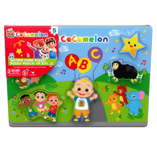 Cocomelon Wooden Sound Puzzle - Tampa Home & Garden Store