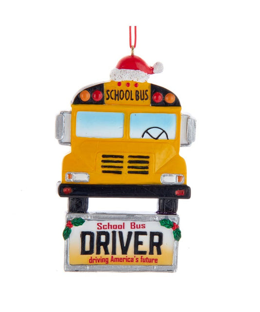 School Bus Driver Ornament - Tampa Home & Garden Store