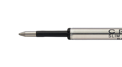 Slim Gel Rollerball Pen Refill black with metal nib and silver barrel single pack on Tampa Home & Garden Store