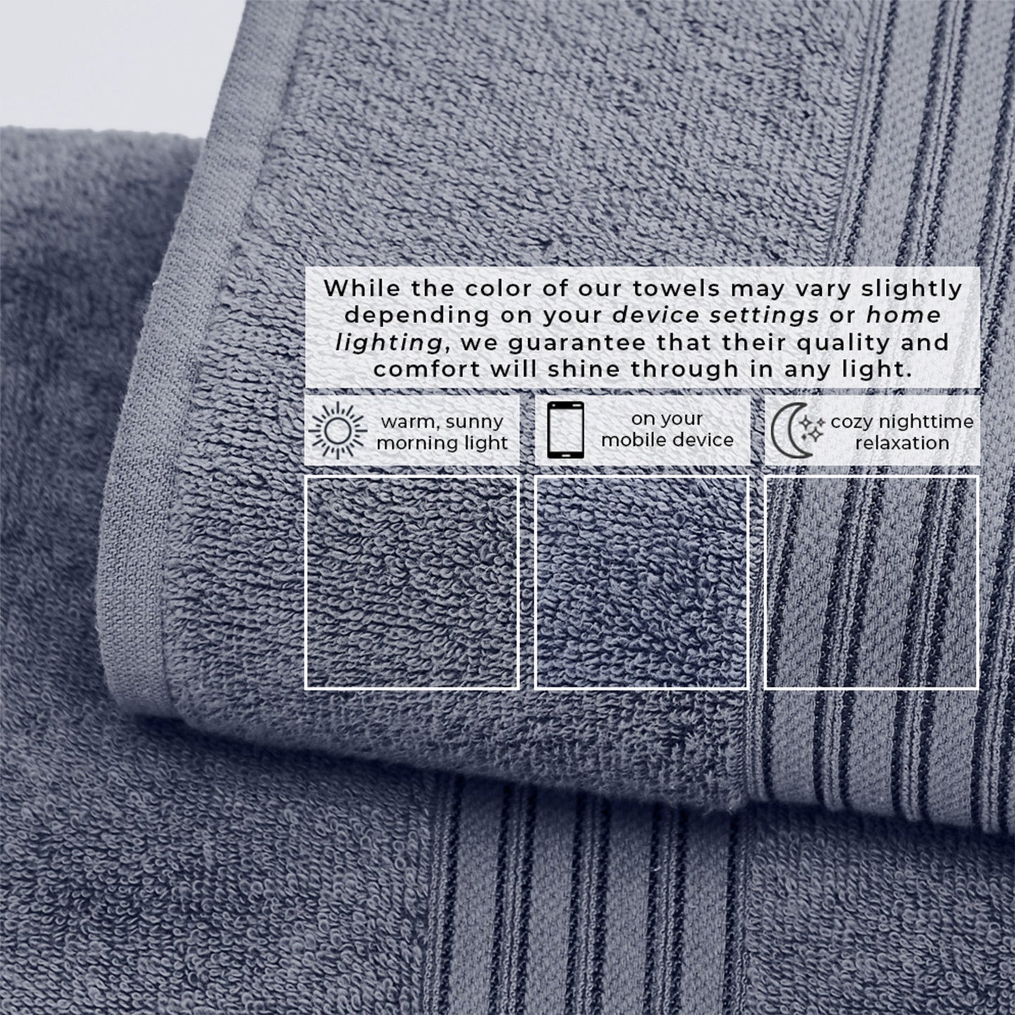 Super Soft and Lightweight Cotton Bath Towels