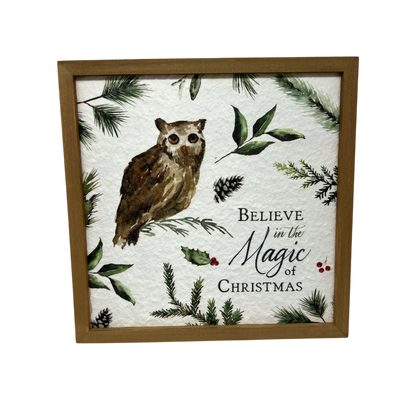 Believe In The Magic of Christmas Print