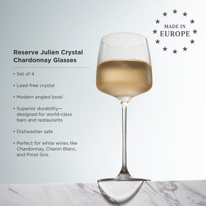 Reserve Julien Crystal Chardonnay Glasses