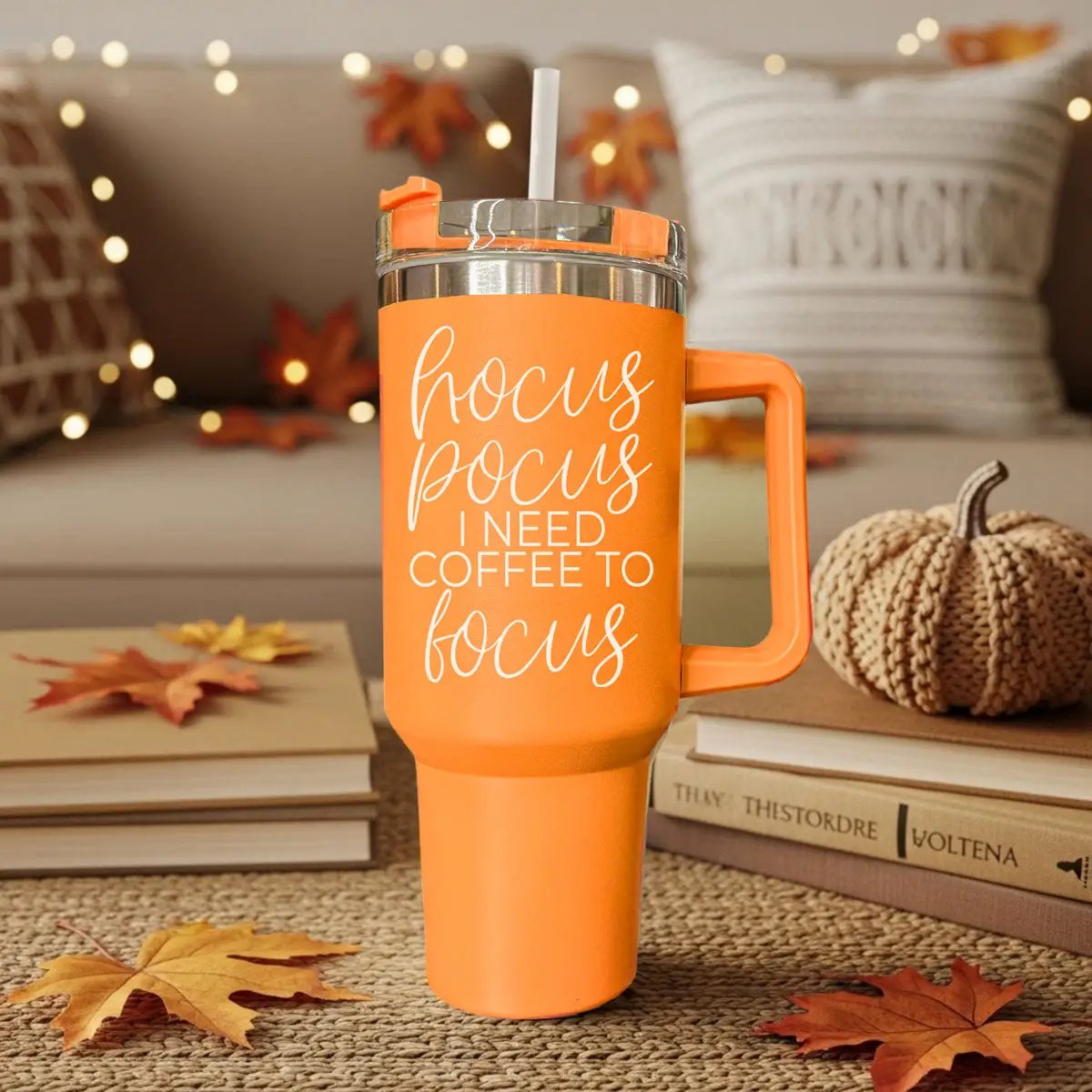 Hocus Pocus 40oz Coffee Tumbler for Focus