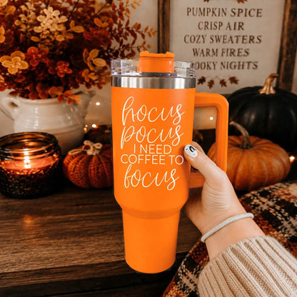 Hocus Pocus 40oz Coffee Tumbler for Focus