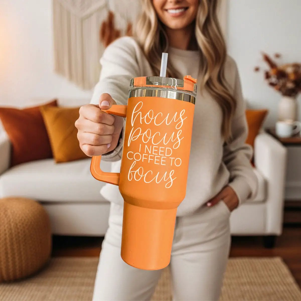 Hocus Pocus 40oz Coffee Tumbler for Focus