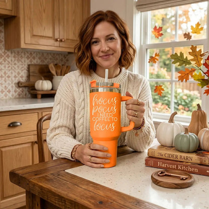Hocus Pocus 40oz Coffee Tumbler for Focus