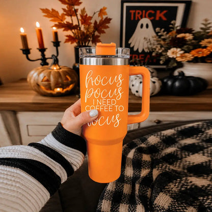 Hocus Pocus 40oz Coffee Tumbler for Focus