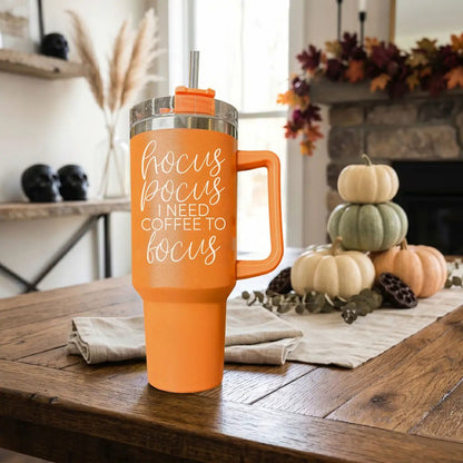 Hocus Pocus 40oz Coffee Tumbler for Focus
