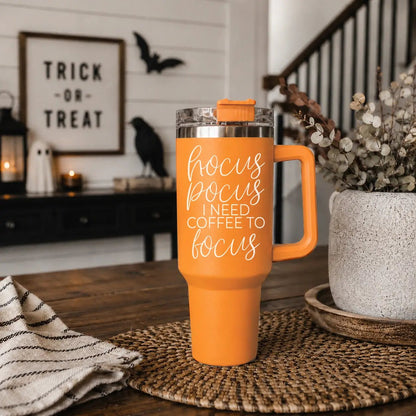Hocus Pocus 40oz Coffee Tumbler for Focus