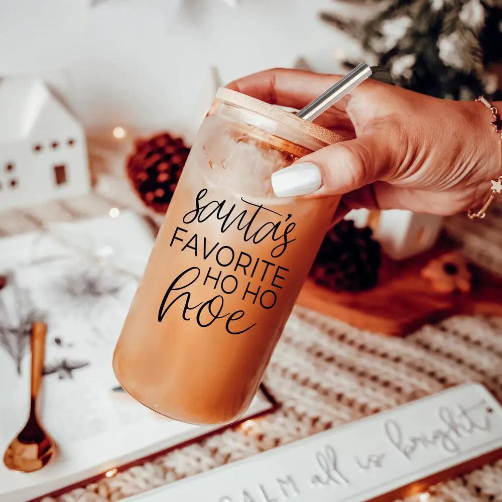 Ho Ho Hoe Cup Set With Bamboo Lid and Straws