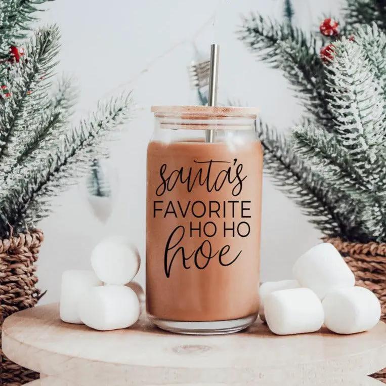 Ho Ho Hoe Cup Set With Bamboo Lid and Straws