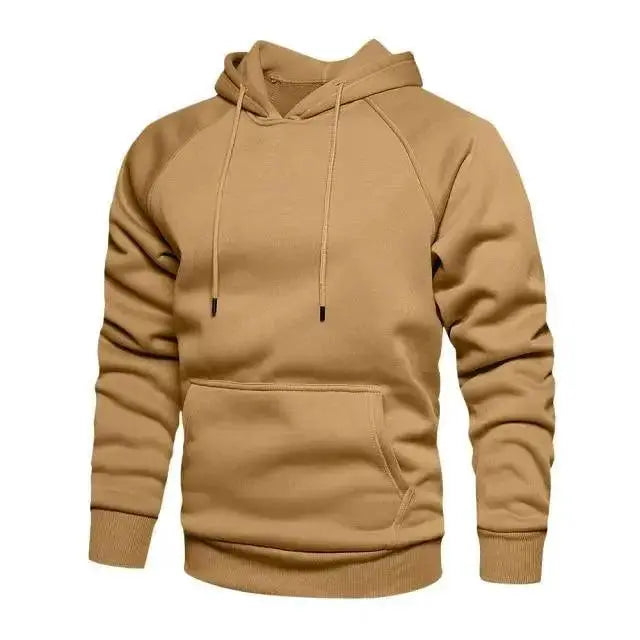 Hoodies Sweatshirts Men Solid Color Hoodie