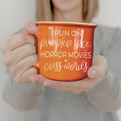 Pumpkin + Horror Mug