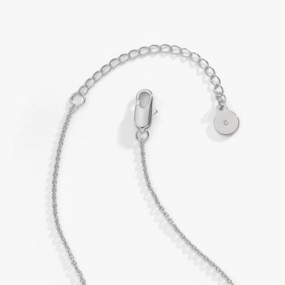 Horse Girl Pendant Necklace by ALEX AND ANI, silver chain with disc charm and lobster clasp on Tampa Home & Garden Store