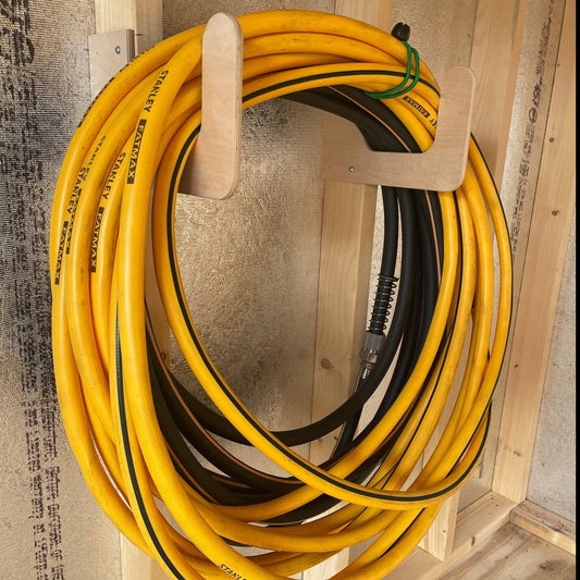 Hose Organizer – Garden Tool Storage Rack for Shed Organization