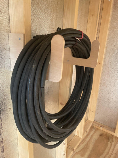 Organisateur de tuyaux – Support de rangement pour outils de jardin pour l'organisation de votre abri de jardin